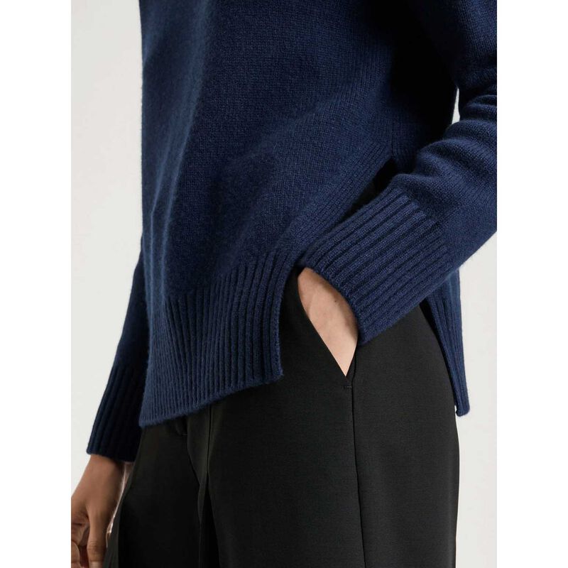 Veronika Maine Merino Cashmere Blend Oversized Funnel Neck Sweater image number 2